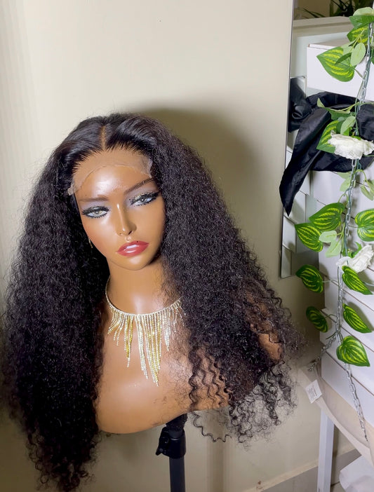 SPANISH CURL-virgin lace wig