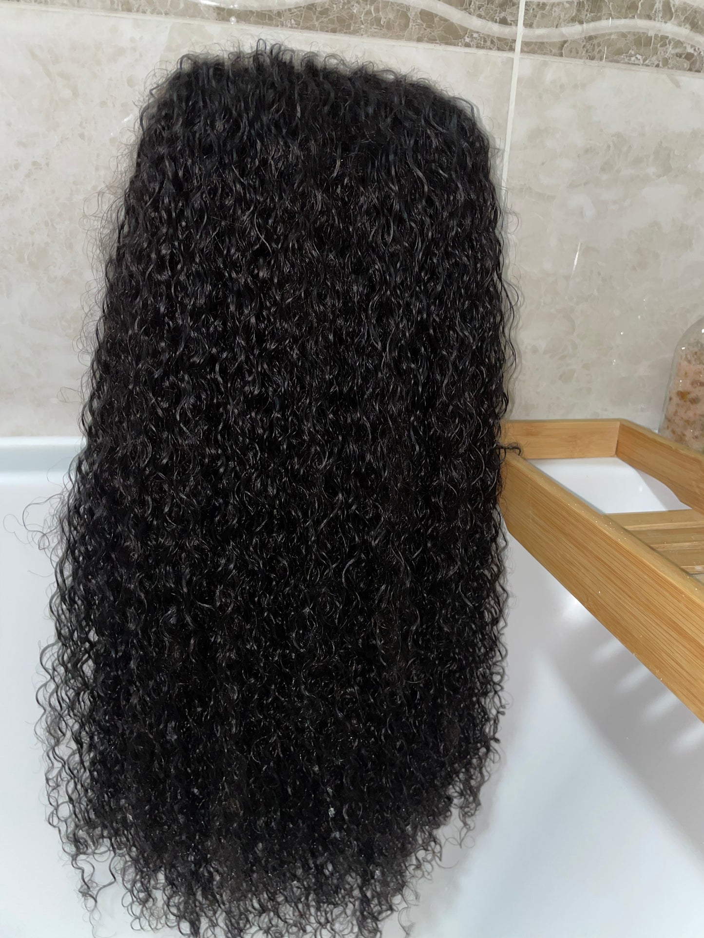 SPANISH CURL-virgin lace wig