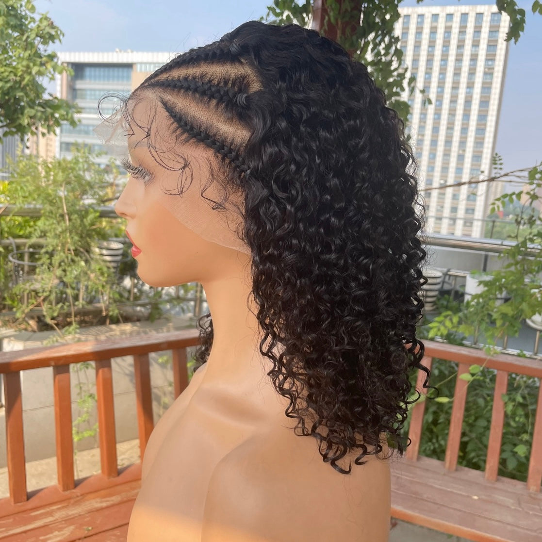 FIESTY BADDIE- virgin HD lace curly wig