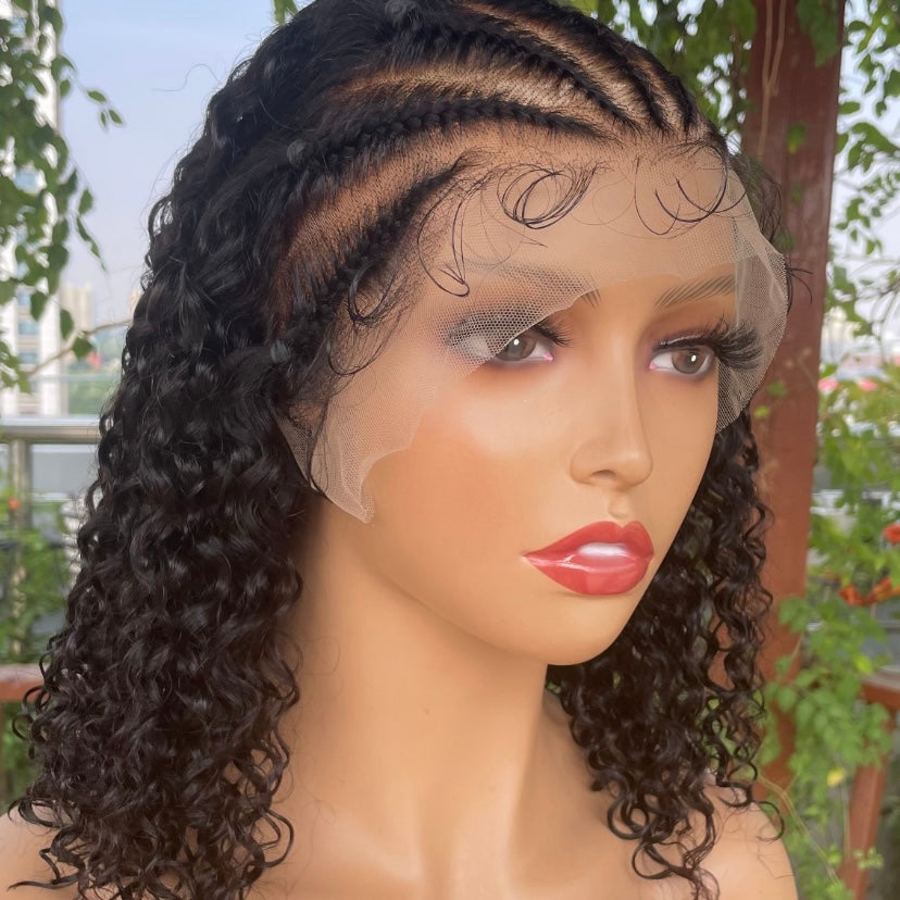 FIESTY BADDIE- virgin HD lace curly wig