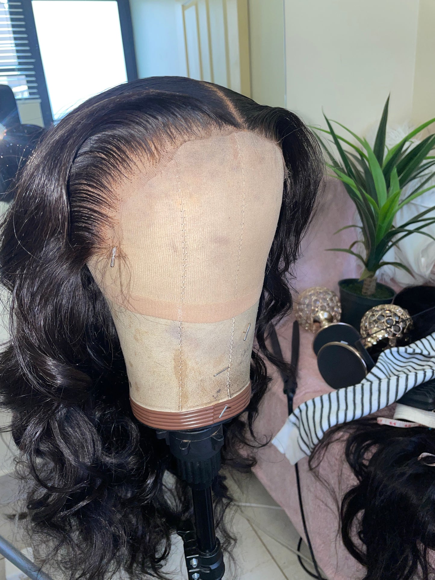 INCHES BADDIE-Hd virgin lace wig