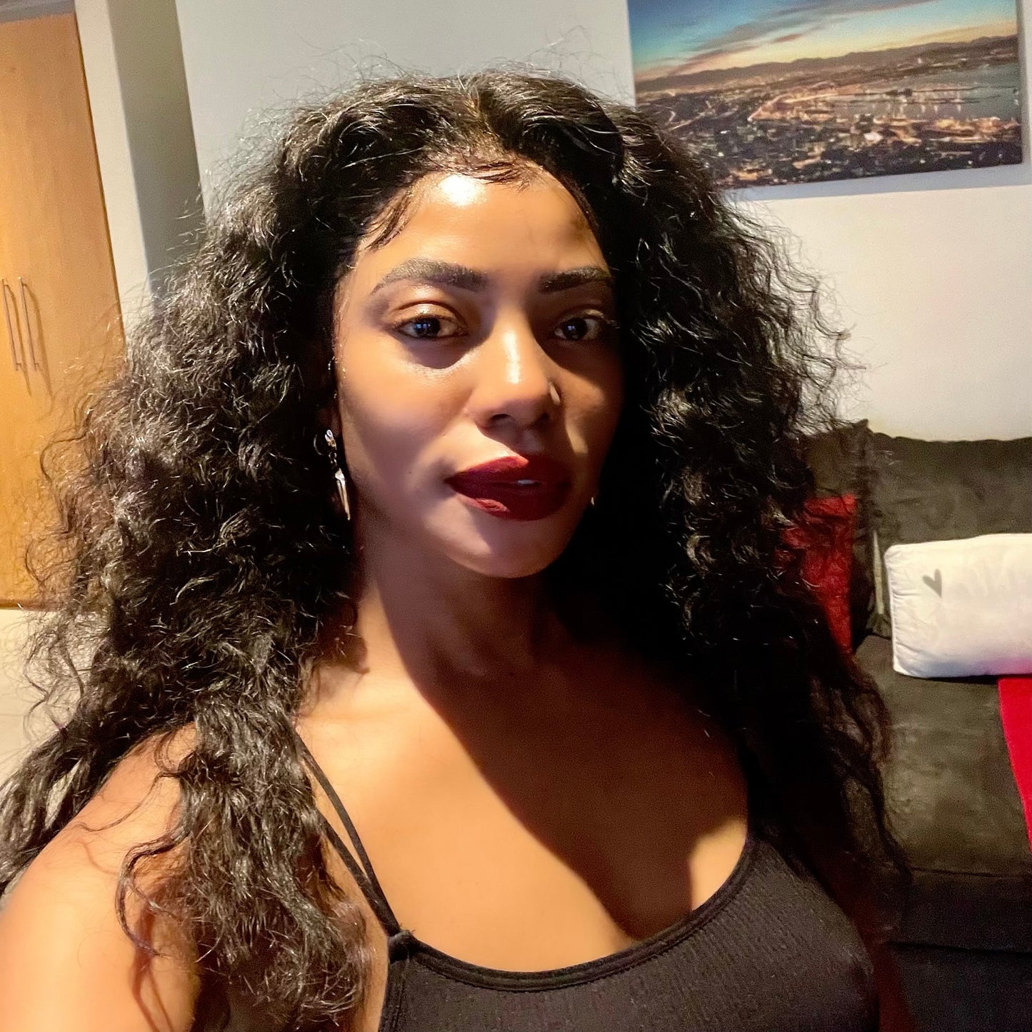 FIESTY BADDIE- virgin HD lace curly wig