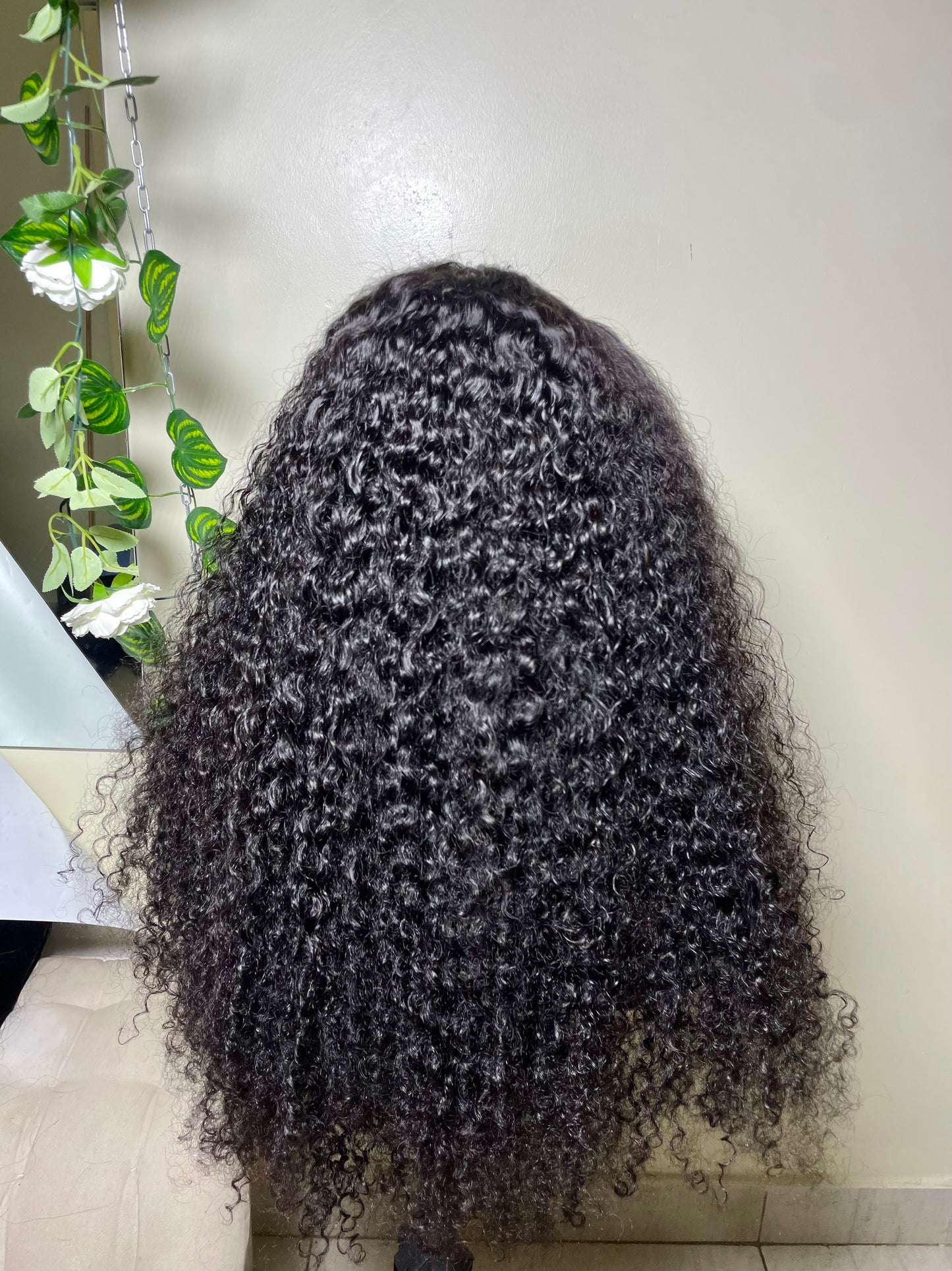 SPANISH CURL-virgin lace wig