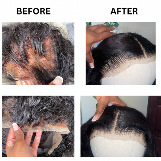 HOT ROOT CORRECTION/ BLEACHED HAIR CORRECTION